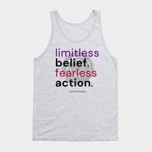Limitless Belief - Fearless Action Tank Top